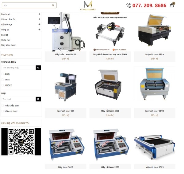 Kỷ Nguyên Máy - Đơn vị trung gian chuyên sửa chữa máy CNC tại Hà Nội