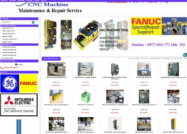 Dịch vụ bảo trì và sửa máy công cụ CNC Sài Gòn - Công ty chuyên cài đặt, lập trình, vận hành máy, sửa máy CNC TPHCM