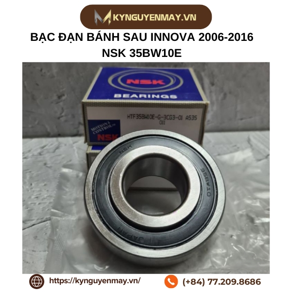 bạc đạn bánh sau Toyota Innova 2006 - 2016 NSK 35BW10E