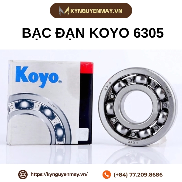 Bạc đạn cầu KOYO 6305