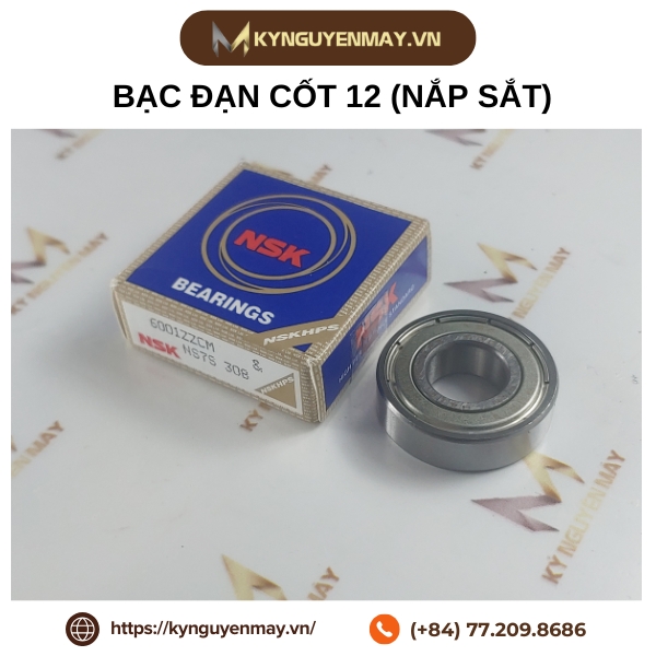 bạc đạn cốt 12mm