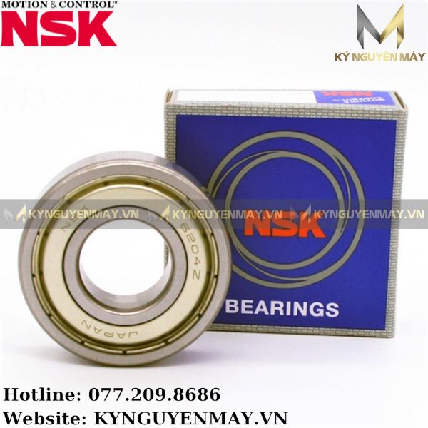 Bạc đạn NSK 6204
