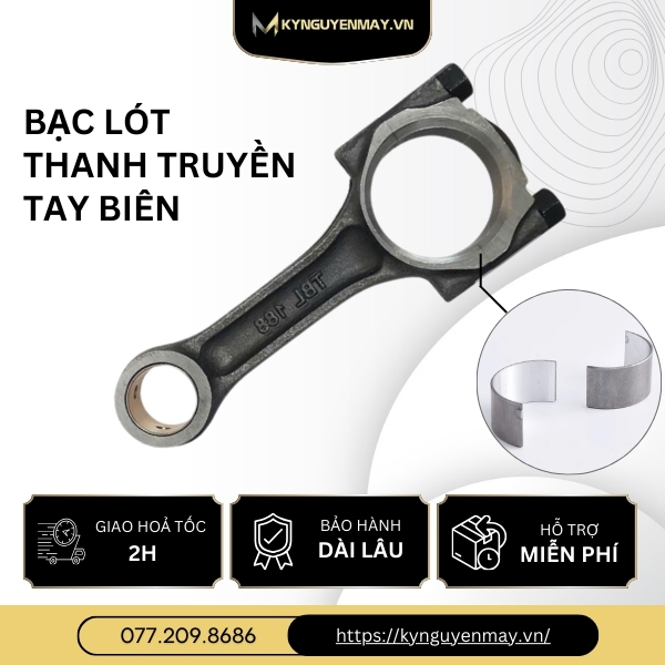 Sự khác biệt giữa bạc lót tay biên và bạc lót thanh truyền