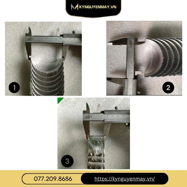 Hướng dẫn cách đo bạc lót thanh truyền tay biên