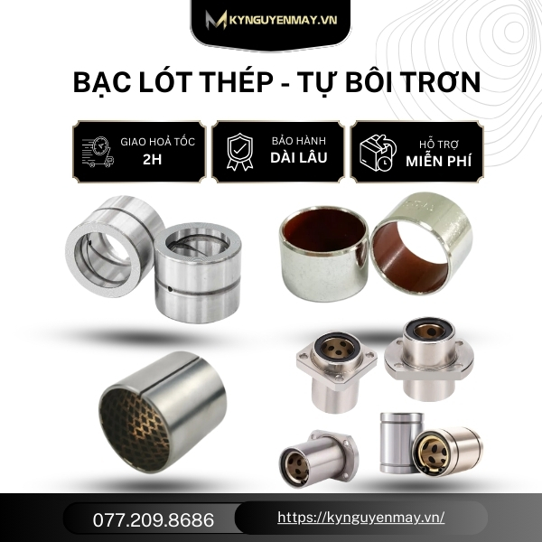 Bạc lót thép tự bôi trơn