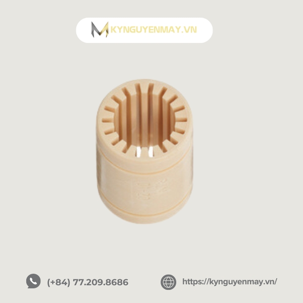 Bạc nhựa dạng ống, có rãnh