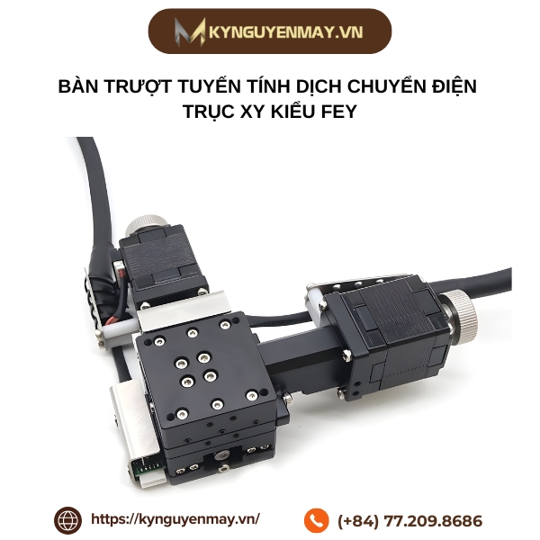 Bàn trượt tuyến tính dịch chuyển điện trục XY kiểu FEB