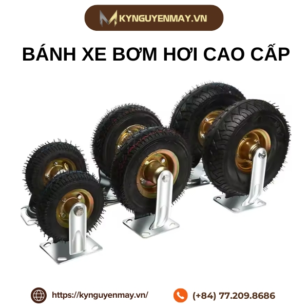 Bánh xe bơm hơi cao cấp