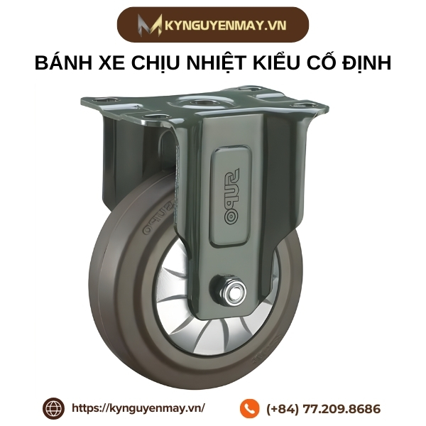 Bánh xe chịu nhiệt kiểu cố định