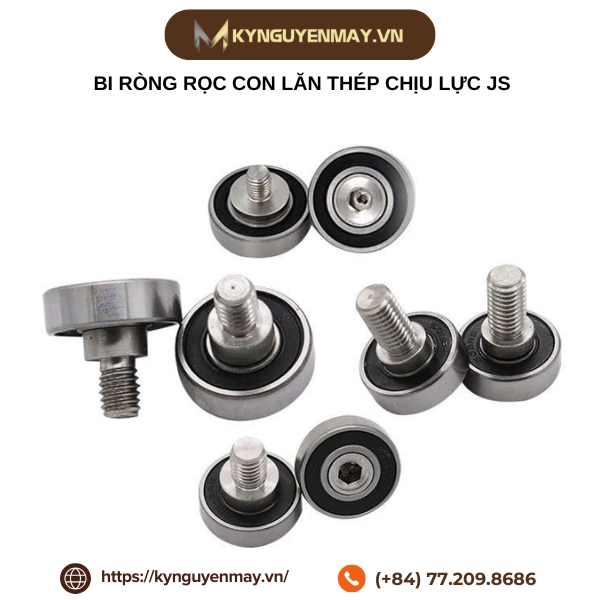 Bi ròng rọc con lăn thép không rỉ chịu lực JS