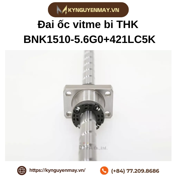 Đặc điểm đai ốc vitme bi BNK1510-5.6G0+421LC5K