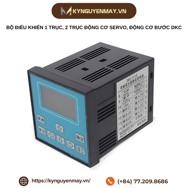Bộ điều khiển 1 trục, 2 trục động cơ servo, động cơ bước DKC