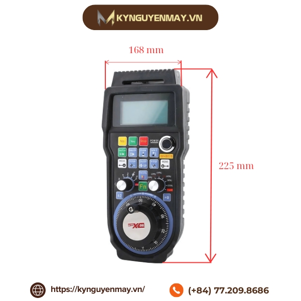 Thông số kỹ thuật bộ điều khiển từ xa Mach3 WHB-04