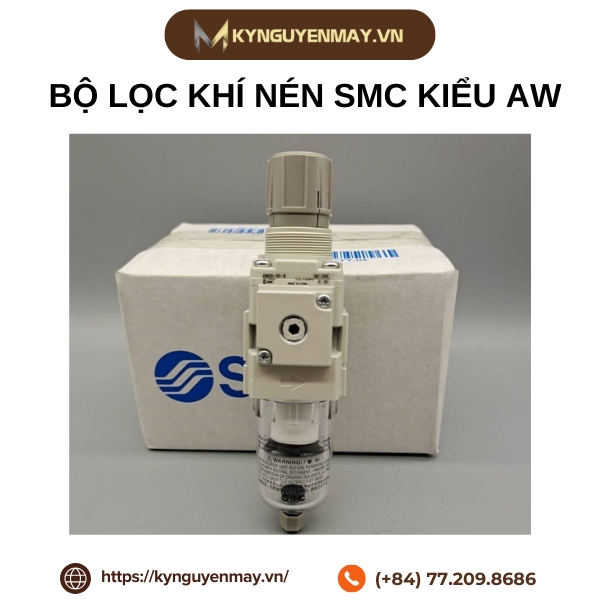 Bộ lọc khí nén SMC kiểu AW
