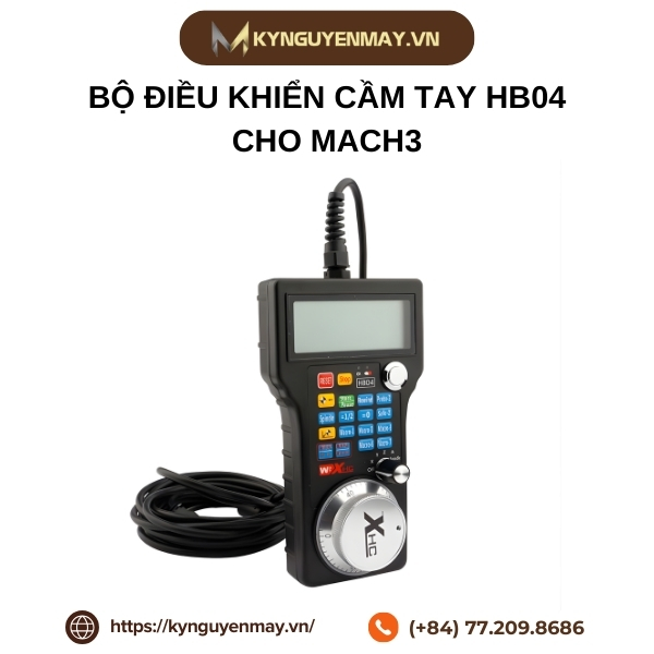 Bộ điều khiển cầm tay HB04 cho Mach3