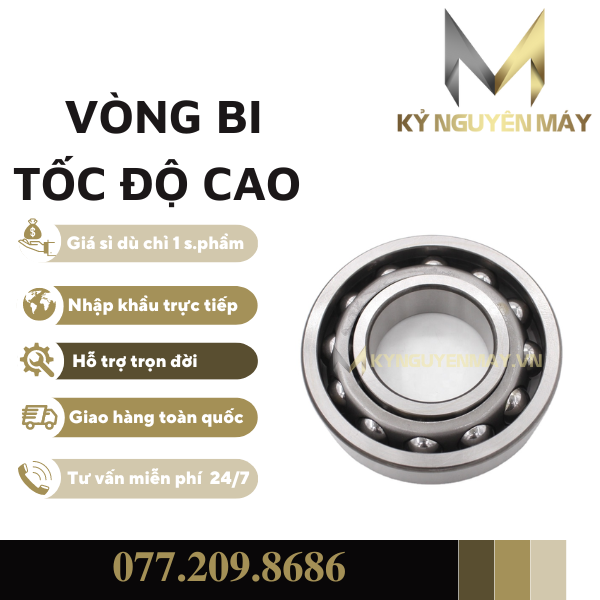 Các loại ổ bi tốc độ cao