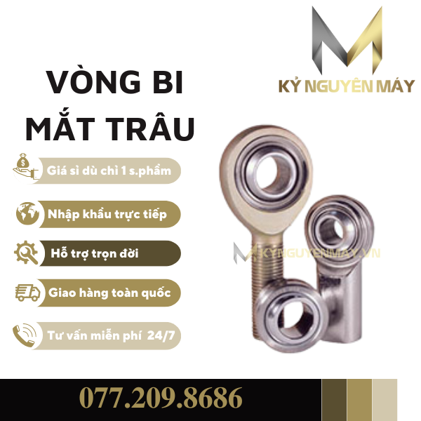 Các loại ổ bi mắt trâu