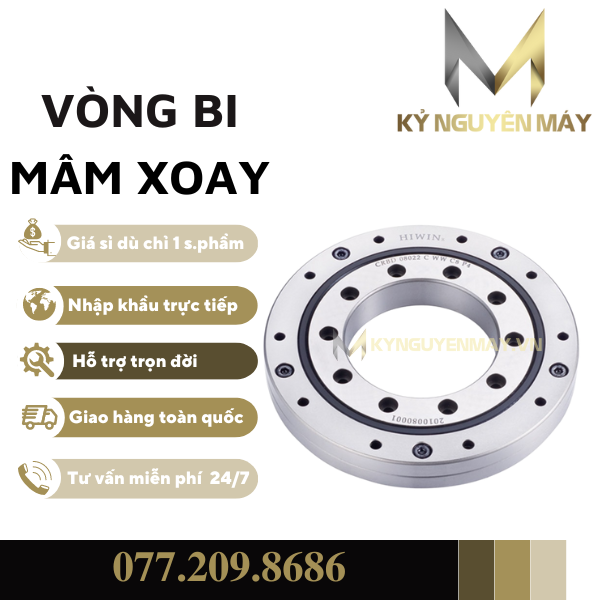Các loại ổ lăn mâm xoay