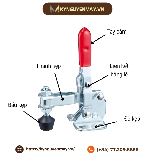 Cấu tạo cam kẹp định vị