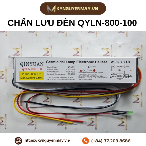CHẤN LƯU ĐÈN QYLN-800-100