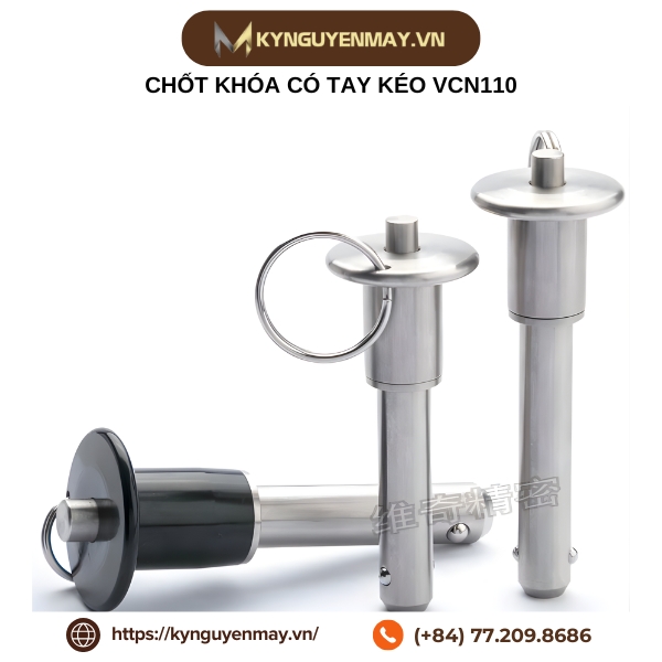 Chốt khóa có tay kéo VCN110