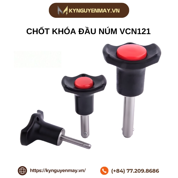 Chốt khóa đầu núm VCN121