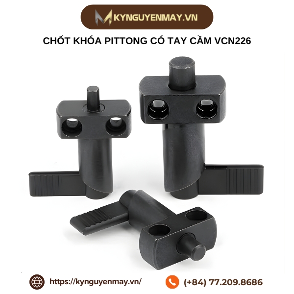 Chốt khóa pittong có tay cầm VCN226