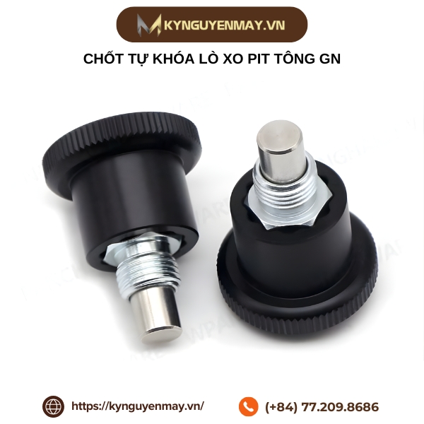 Ảnh chốt tự khóa lò xo pit tông GN