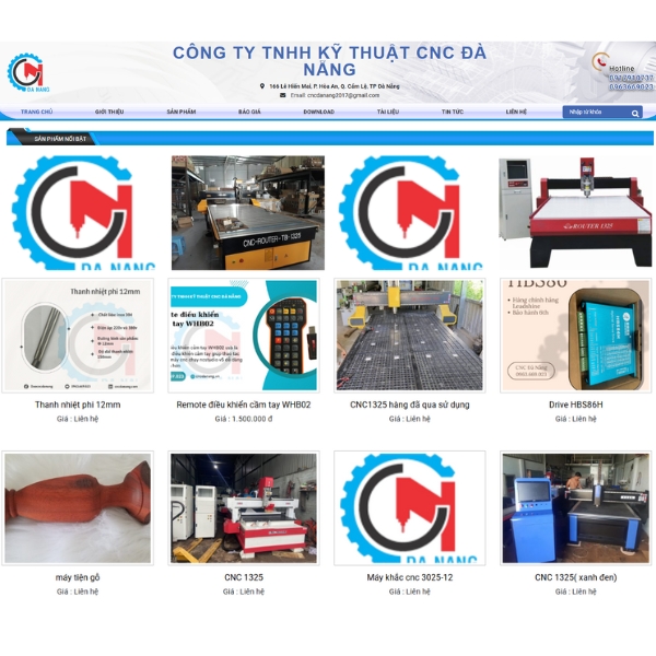 Công ty TNHH kỹ thuật CNC Đà Nẵng - Địa chỉ nhận sửa chữa máy công nghiệp tại Đà Nẵng