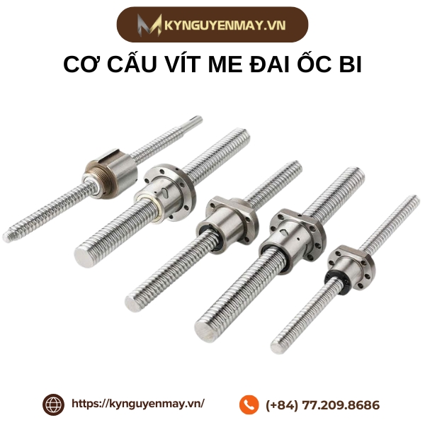 Cơ cấu vít me đai ốc là gì?