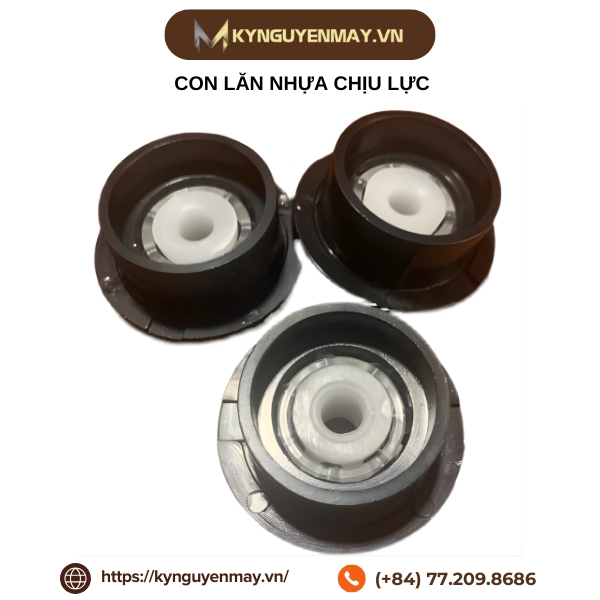 Con lăn nhựa chịu lực thiết bị điện pin con lăn