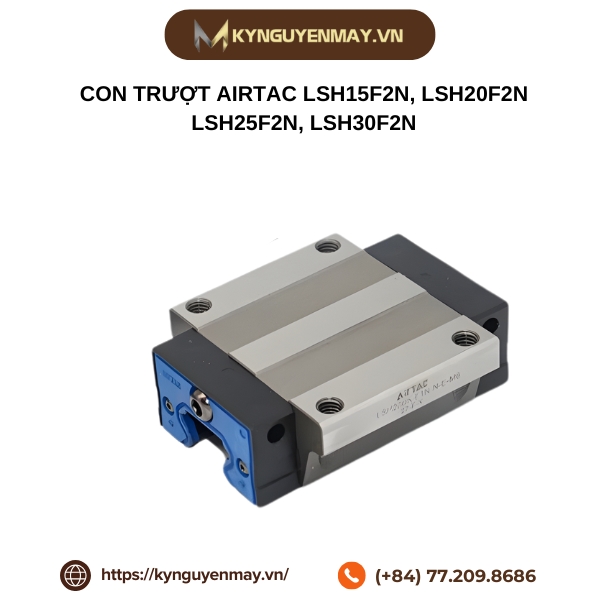 Con trượt AIRTAC LSH15F2N, LSH20F2N, LSH25F2N, LSH30F2N