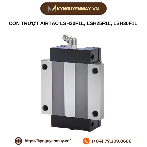 Con trượt AIRTAC LSH20F1L, LSH25F1L, LSH30F1L