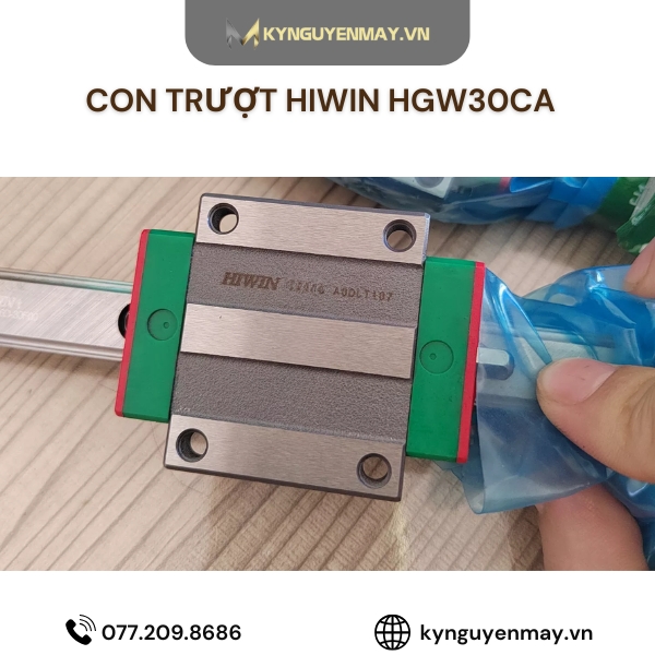 Con trượt HIWIN HGW30CA