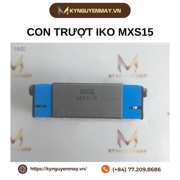 Đặc điểm con trượt dẫn hướng IKO MXS15
