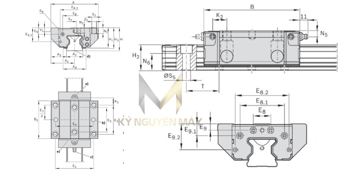 Con trượt REXROTH FNS R1851