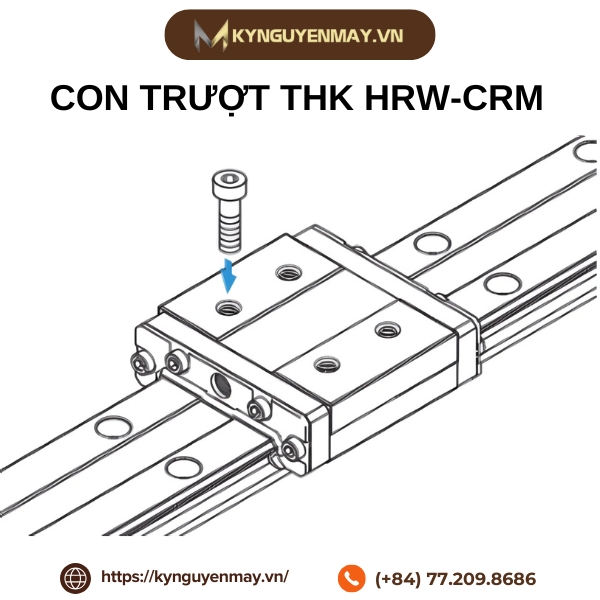 Con trượt THK HRW-CRM là gì?
