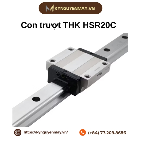 Đặc điểm ổ bạc trượt HSR20C