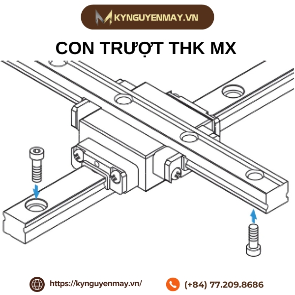 Giới thiệu con trượt THK MX