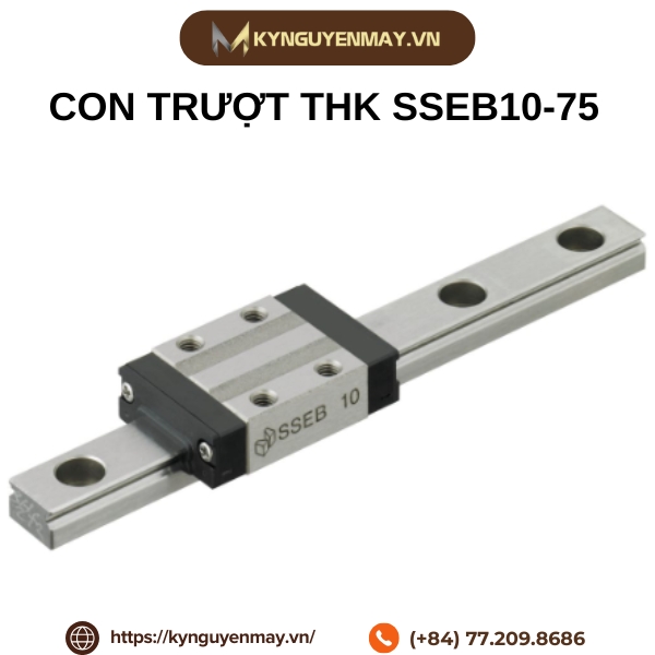 Con trượt MISUMI SSEB10-75