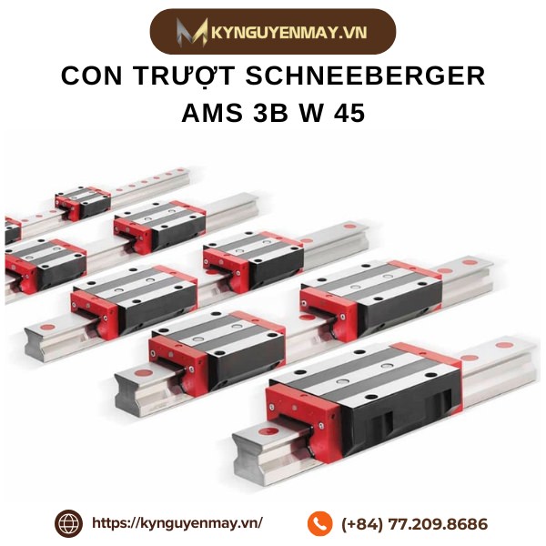 Con trượt SCHNEEBERGER AMS 3B W 45