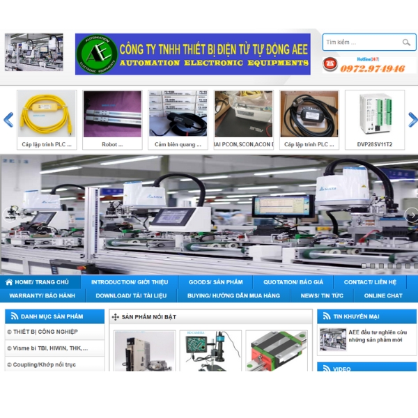 Công Ty TNHH thiết bị điện tử tự động AEE - Nhận kiểm tra sửa chữa máy móc nhà xưởng tại Đà Nẵng