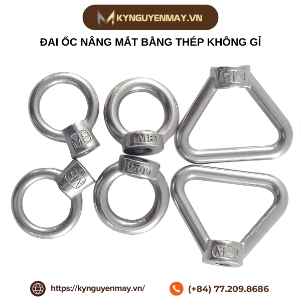 Đai ốc nâng mắt bằng thép không gỉ