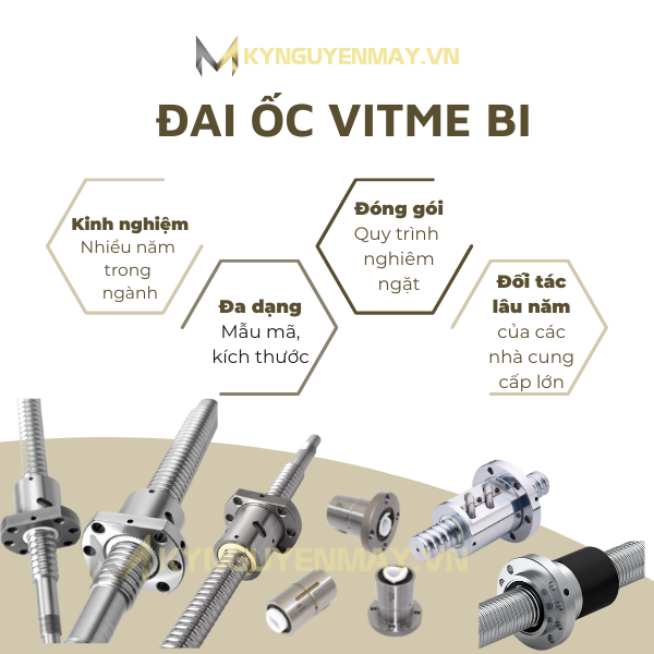 đai ốc vitme bi