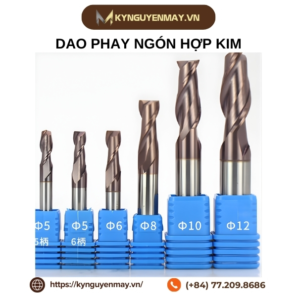 Ảnh dao phay ngón hợp kim