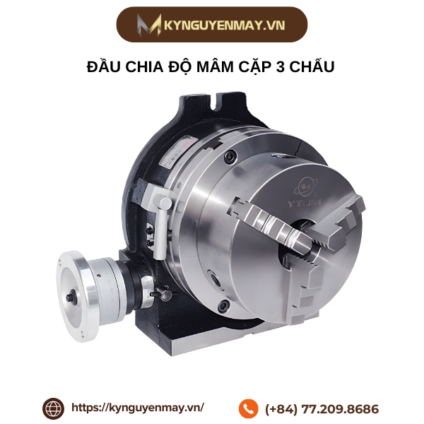 Đầu chia độ mâm cặp 3 chấu