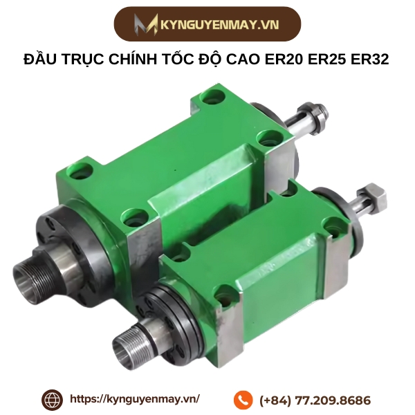 Đầu trục chính tốc độ cao ER20 ER25 ER32
