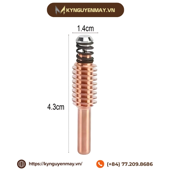 Thông số kỹ thuật điện cực plasma HYPERTHERM