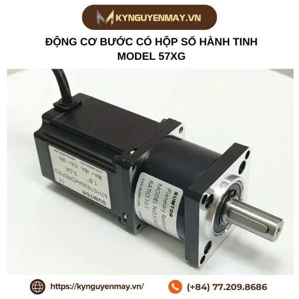 Động cơ bước có hộp số hành tinh