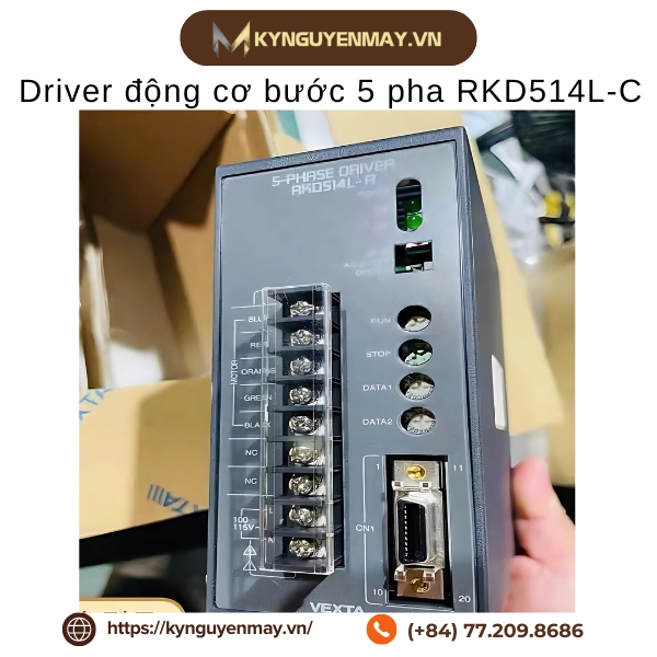 Vai trò của Driver động cơ bước 5 pha RKD514H-C RKD514L-C RKD514H-A RKD514L-A